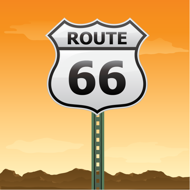 Route 66 business music channel