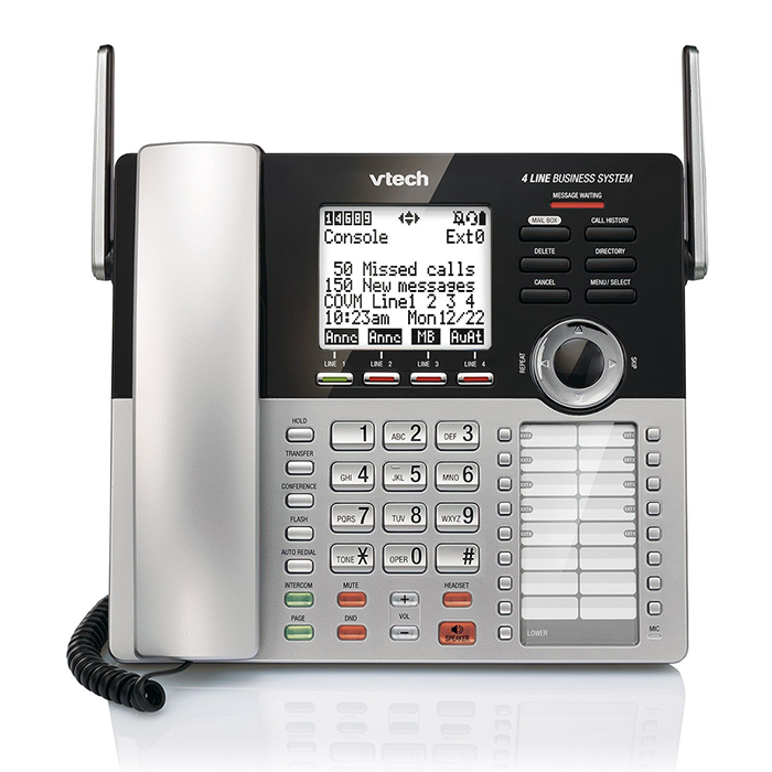 VTech CM18445 4-Line Small Business System Main Console