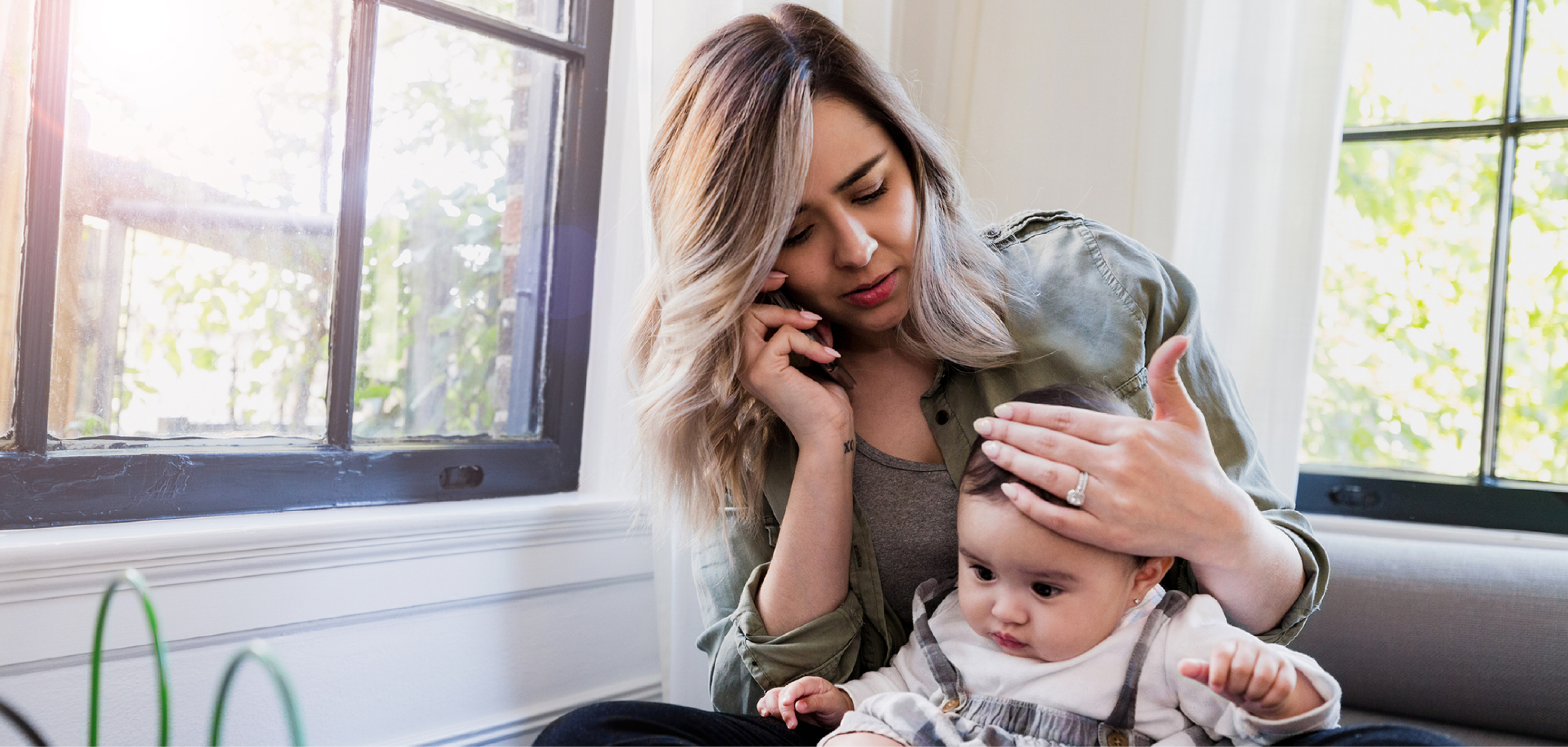 Medical office team member welcoming a patient by phone